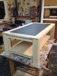 salontafel met natuursteen